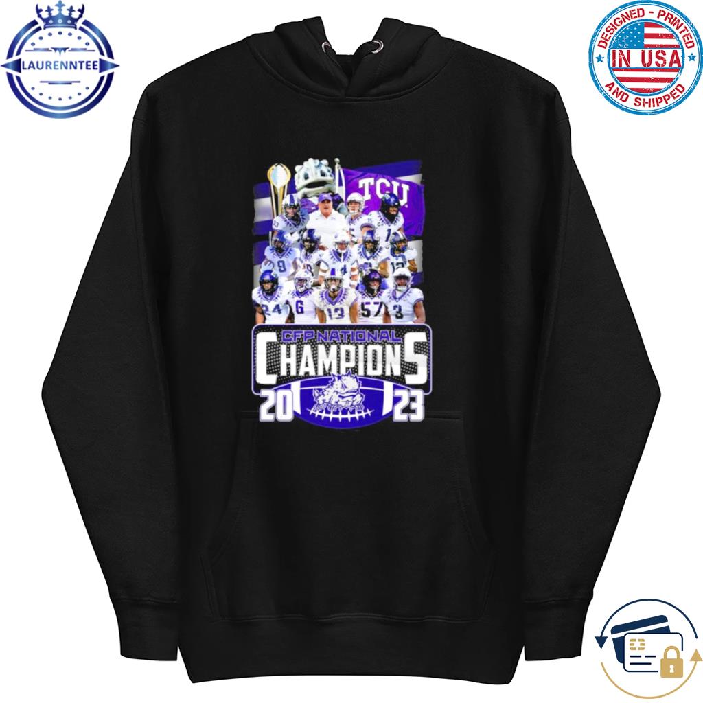 TCU Horned Frogs CFP National Champions 2023 T Shirt Unisex T Shirt