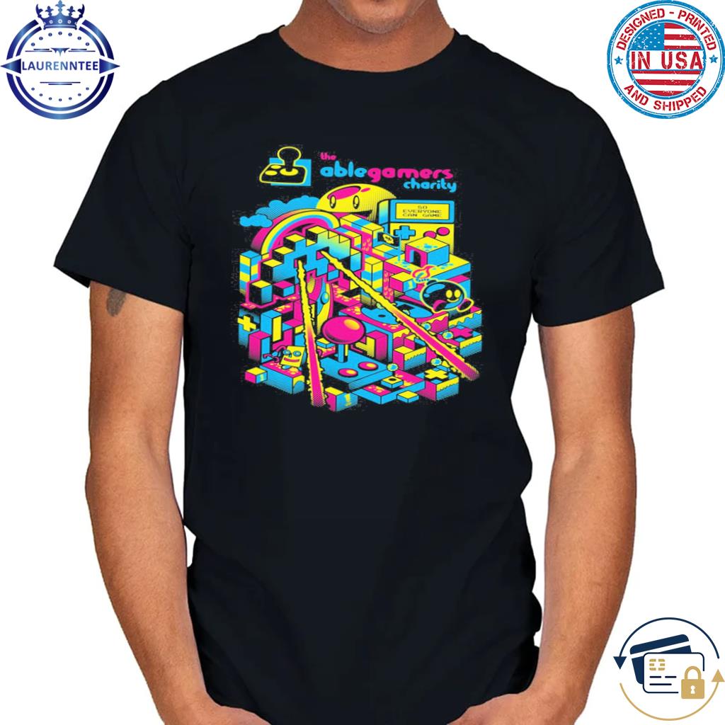 The Ablegamers charity So Everyone can Game Shirt