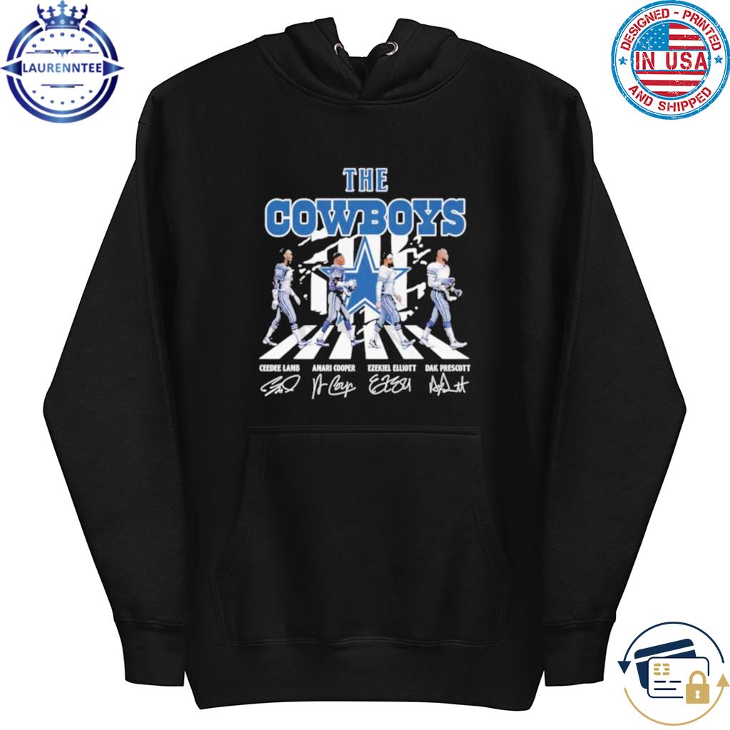 The Dallas Cowboys ezekiel elliott dak prescott amarI cooper ceedee lamb  signature T-shirt, hoodie, sweater, long sleeve and tank top