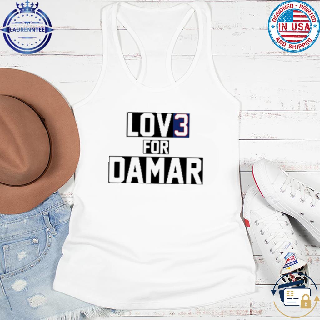 NFL Damar Hamlin Love For 3 Buffalo Bills Football T-Shirt, hoodie,  sweater, long sleeve and tank top