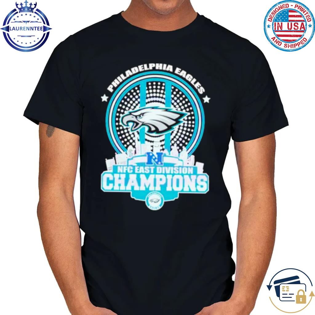 Philadelphia Eagles 2022 NFC East division champions skyline shirt, hoodie,  sweater and v-neck t-shirt