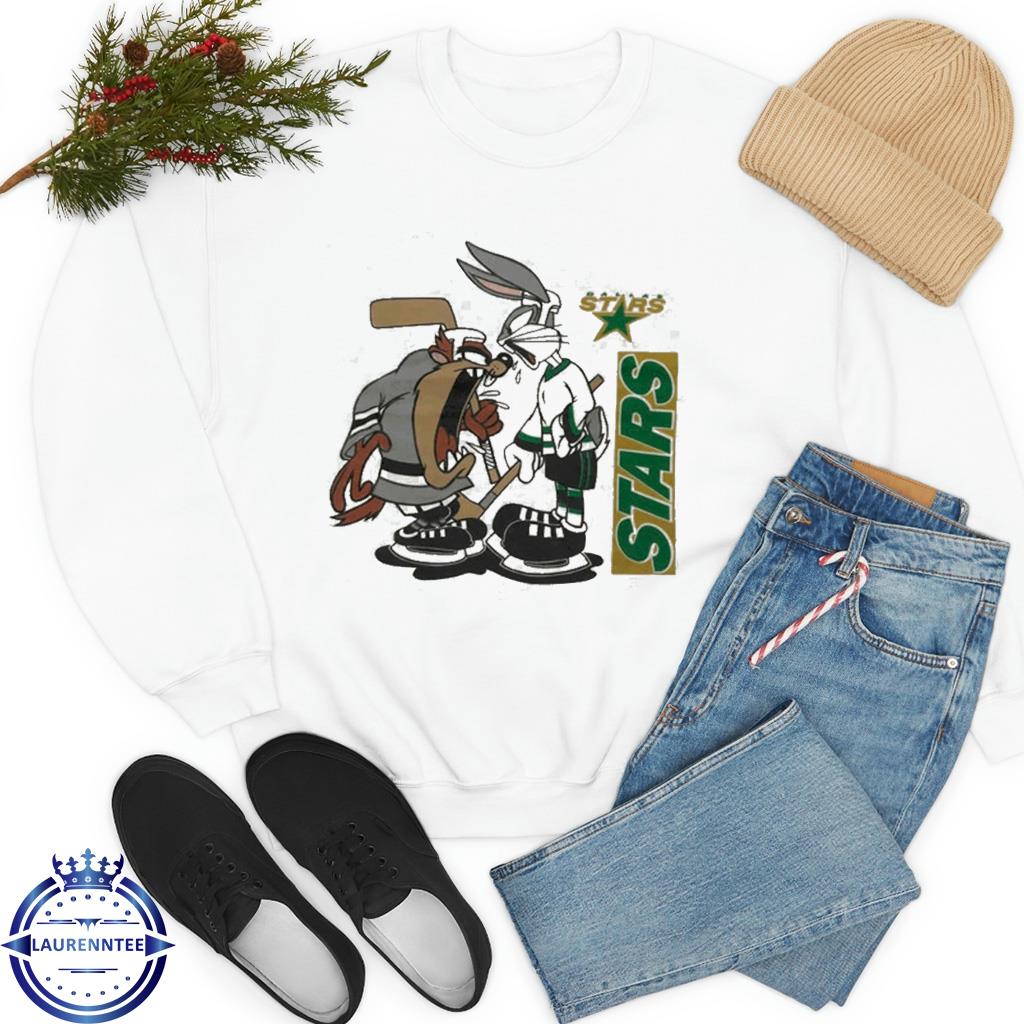 Looney Tunes X Dallas Stars Ice Hockey Vintage T-shirt - Trends