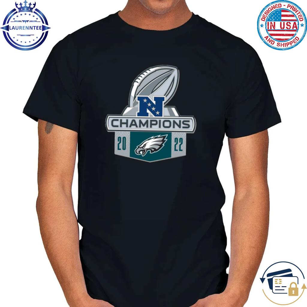 Philadelphia eagles wincraft 2022 nfc champions shirt, hoodie