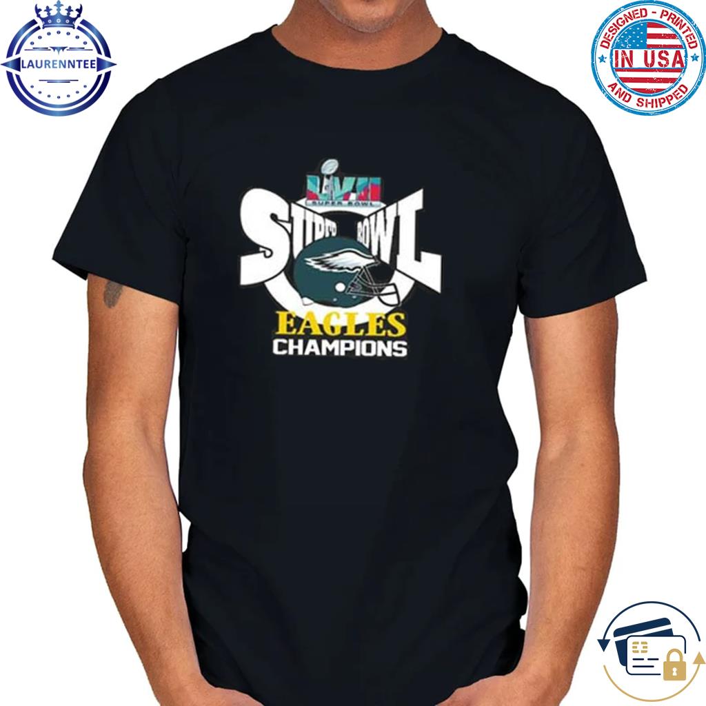 2023 Super Bowl LVII Champions NFL Philadelphia Eagles T-shirt