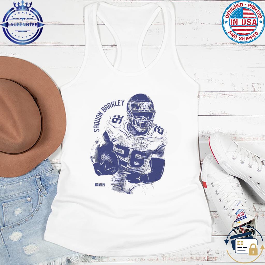 Saquon Barkley football the number 26 sticker shirt, hoodie, sweater, long  sleeve and tank top