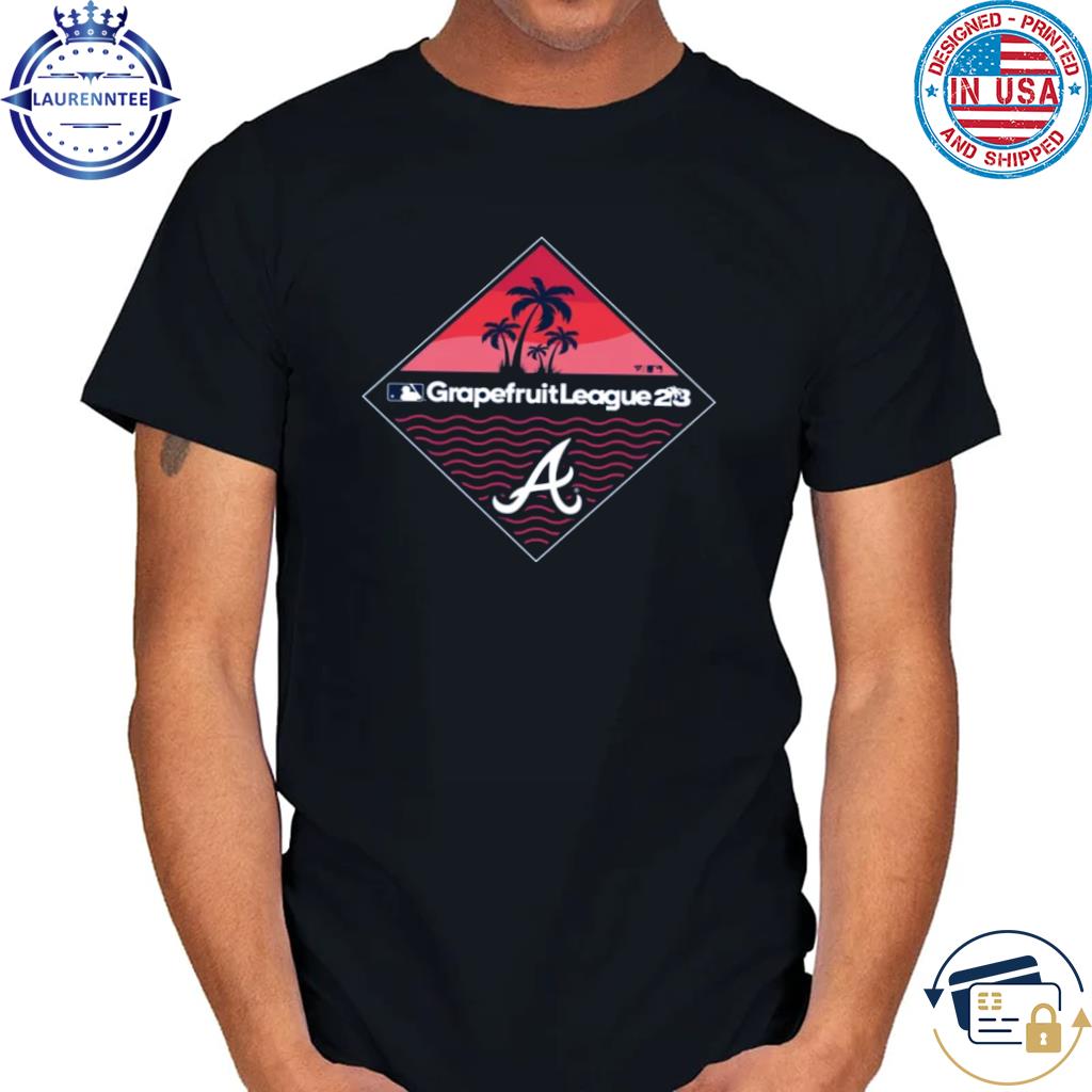 Atlanta braves fanatics branded 2023 mlb spring training diamond shirt