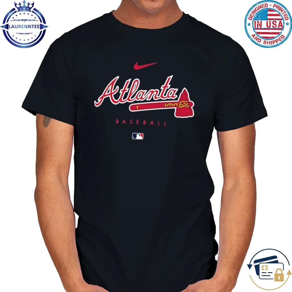 Atlanta Braves Nike Authentic Collection Early Work Tri-Blend