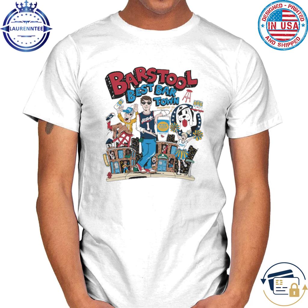 Barstool best bar town 2023 shirt