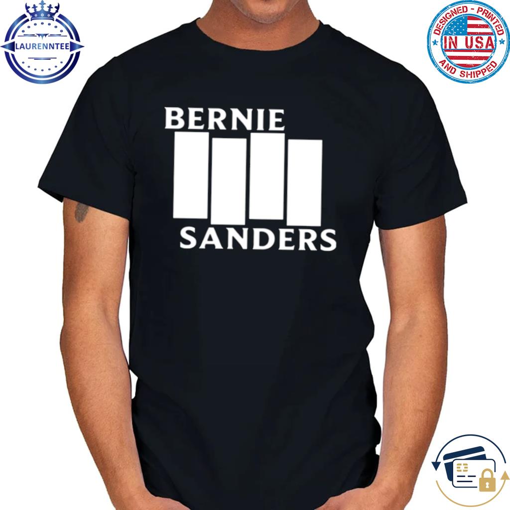 Bernie black flag store shirt