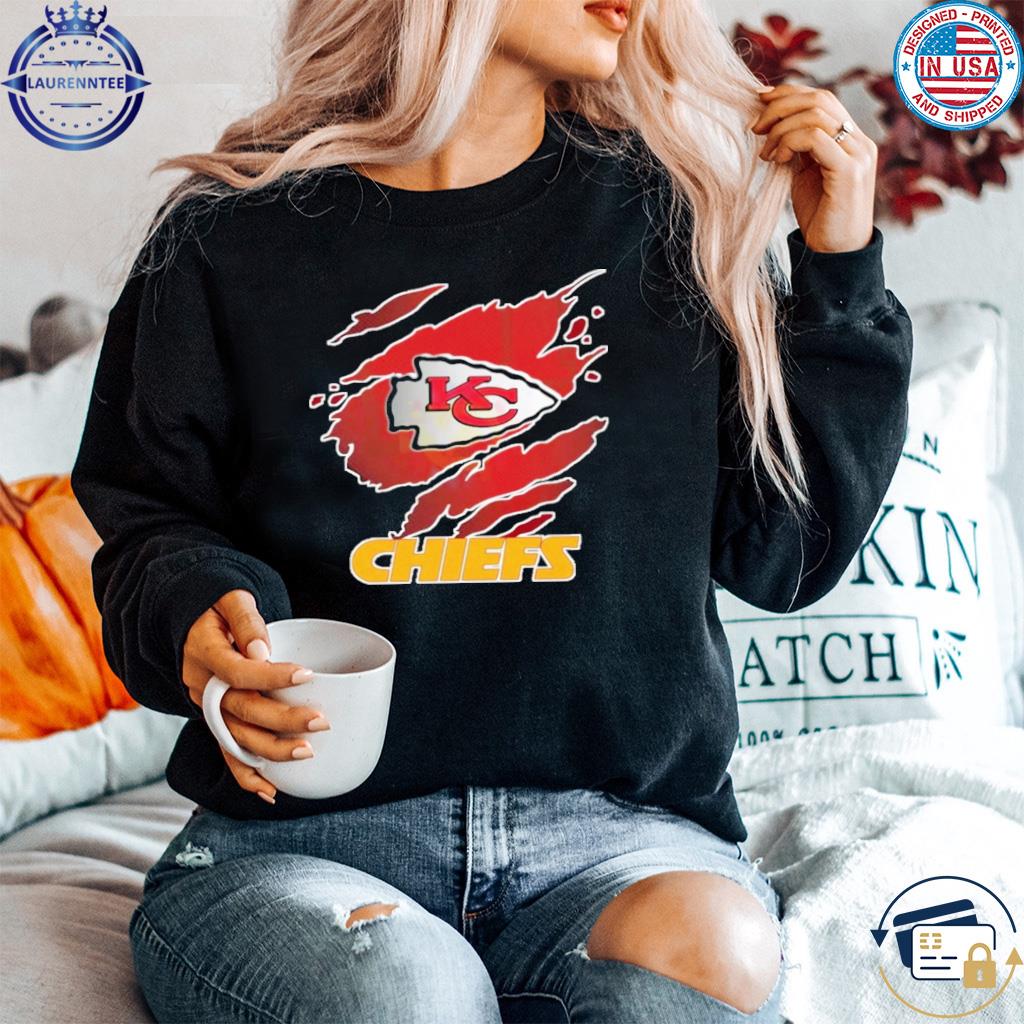 Blood inside me Kansas city Chiefs 2023 shirt, hoodie, sweater, long sleeve  and tank top