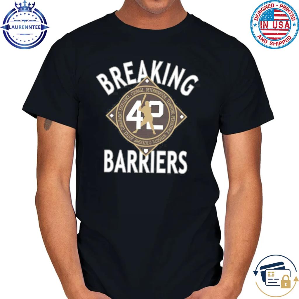 Brooklyn Dodgers Jackie Robinson Breaking Barriers Shirt