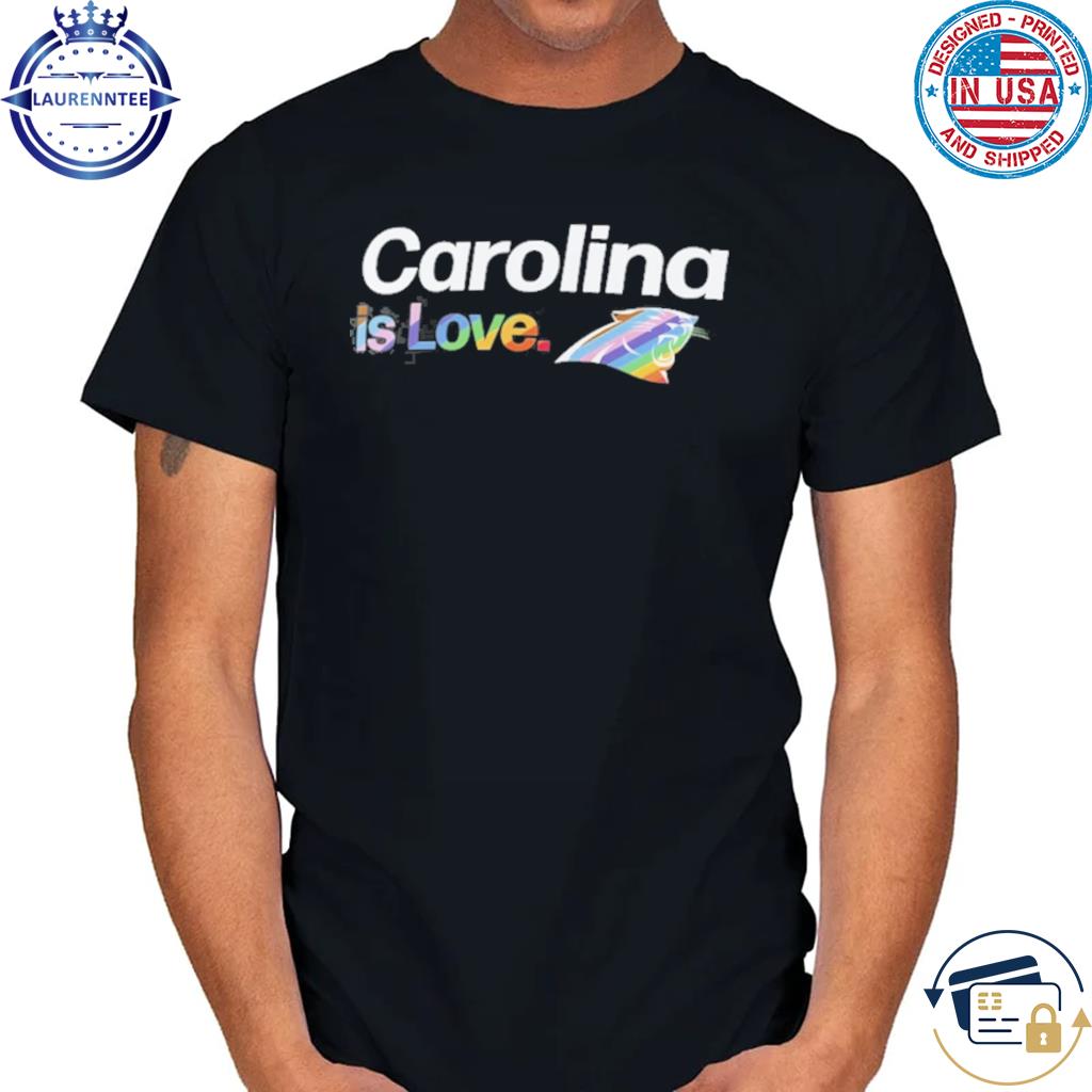 Charlotte, NC City Skyline - Charlotte Pride Carolina Panthers T-shirt –  Ann Arbor Tees