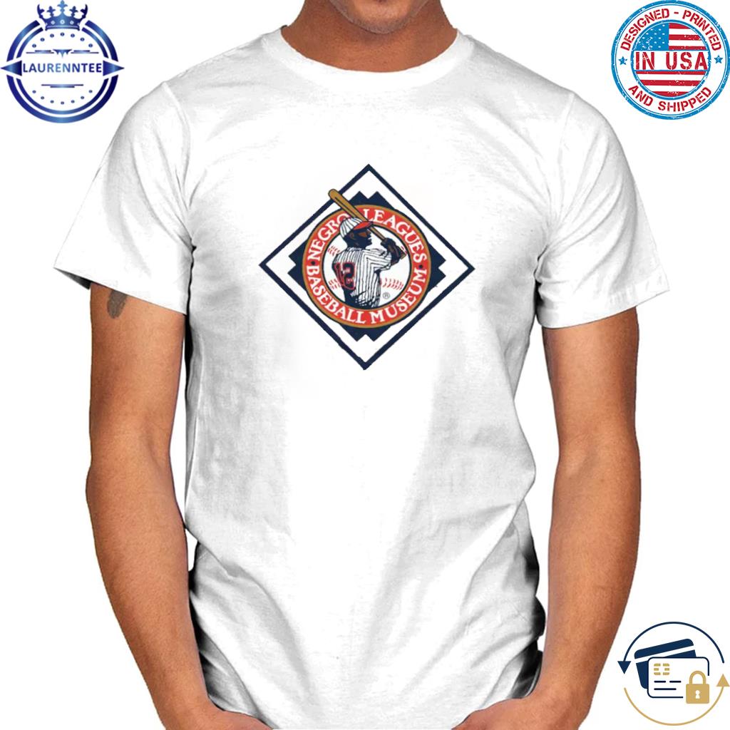 Charlie hustle negro leagues baseball museum grey logo shirt