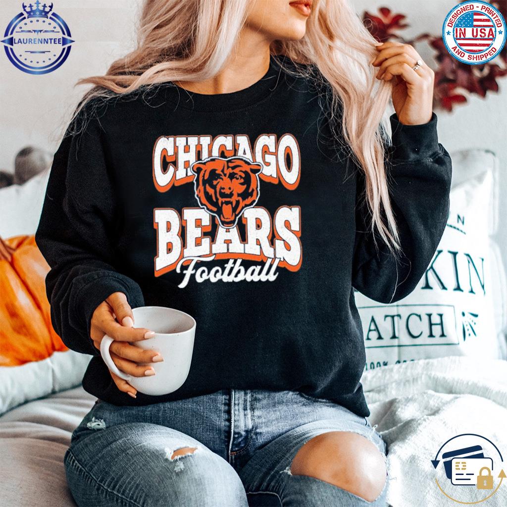 Football Sweatshirt Chicago Bears Long Sleeve Shirt Chicago 