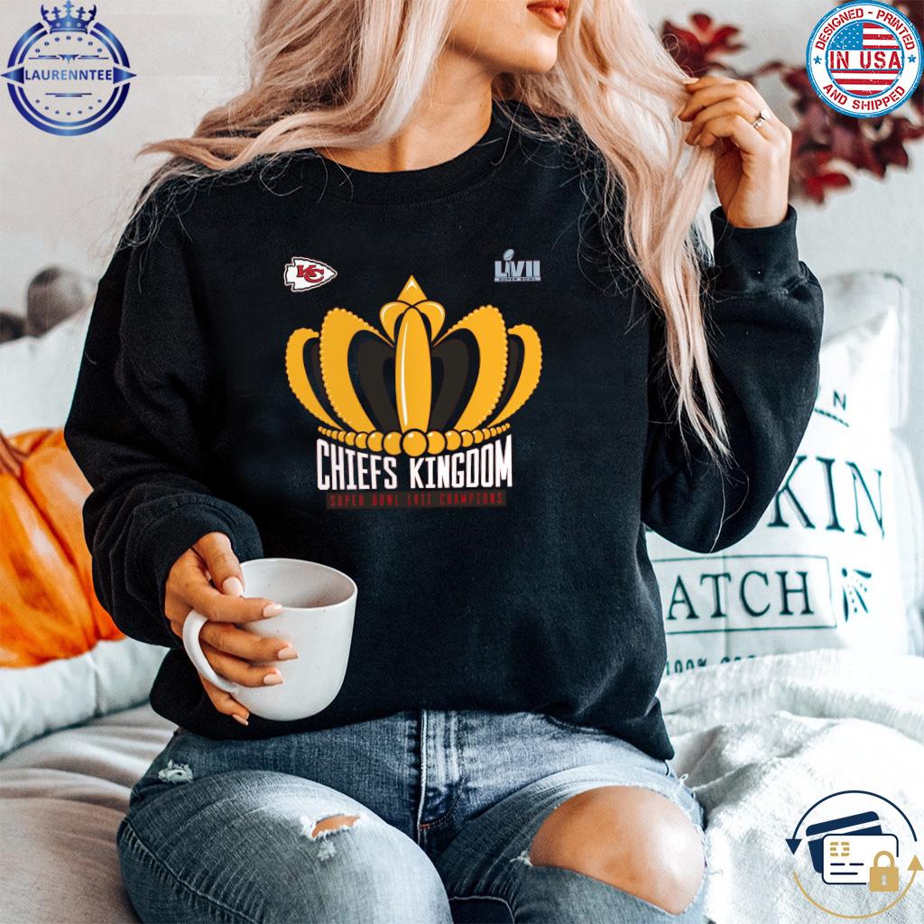 Kansas City Chiefs Super Bowl LVII Champions Crown shirt, hoodie, sweater,  long sleeve and tank top