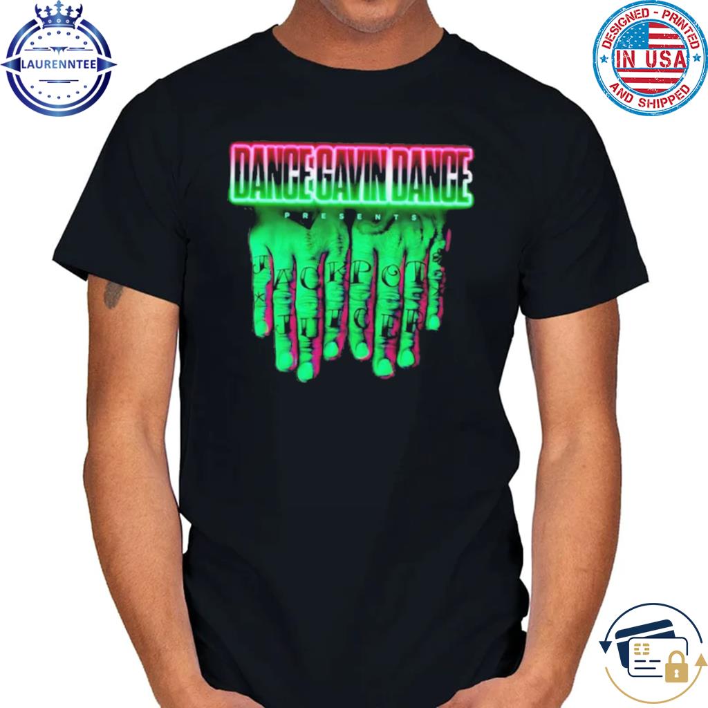 Dance gavin dance knuckles black shirt