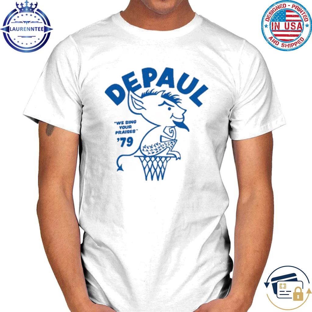 DePaul University Vintage DePaul 1979 Basketball Shirt
