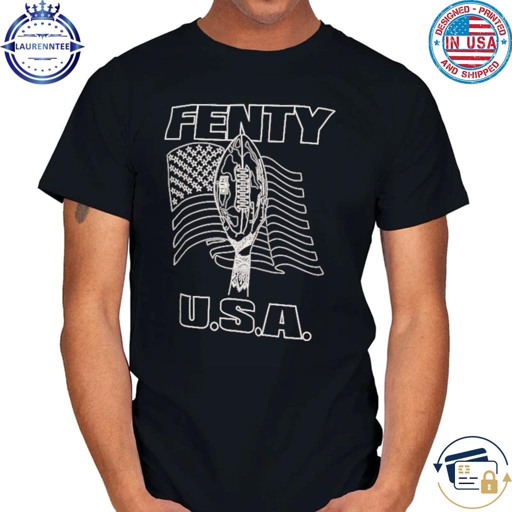 Fenty for mitchell & ness black super bowl lvii full-snap coaches shirt