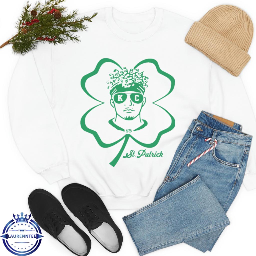 Patrick Mahomes Saint Patrick 2023 shirt, hoodie, sweater, long sleeve and  tank top