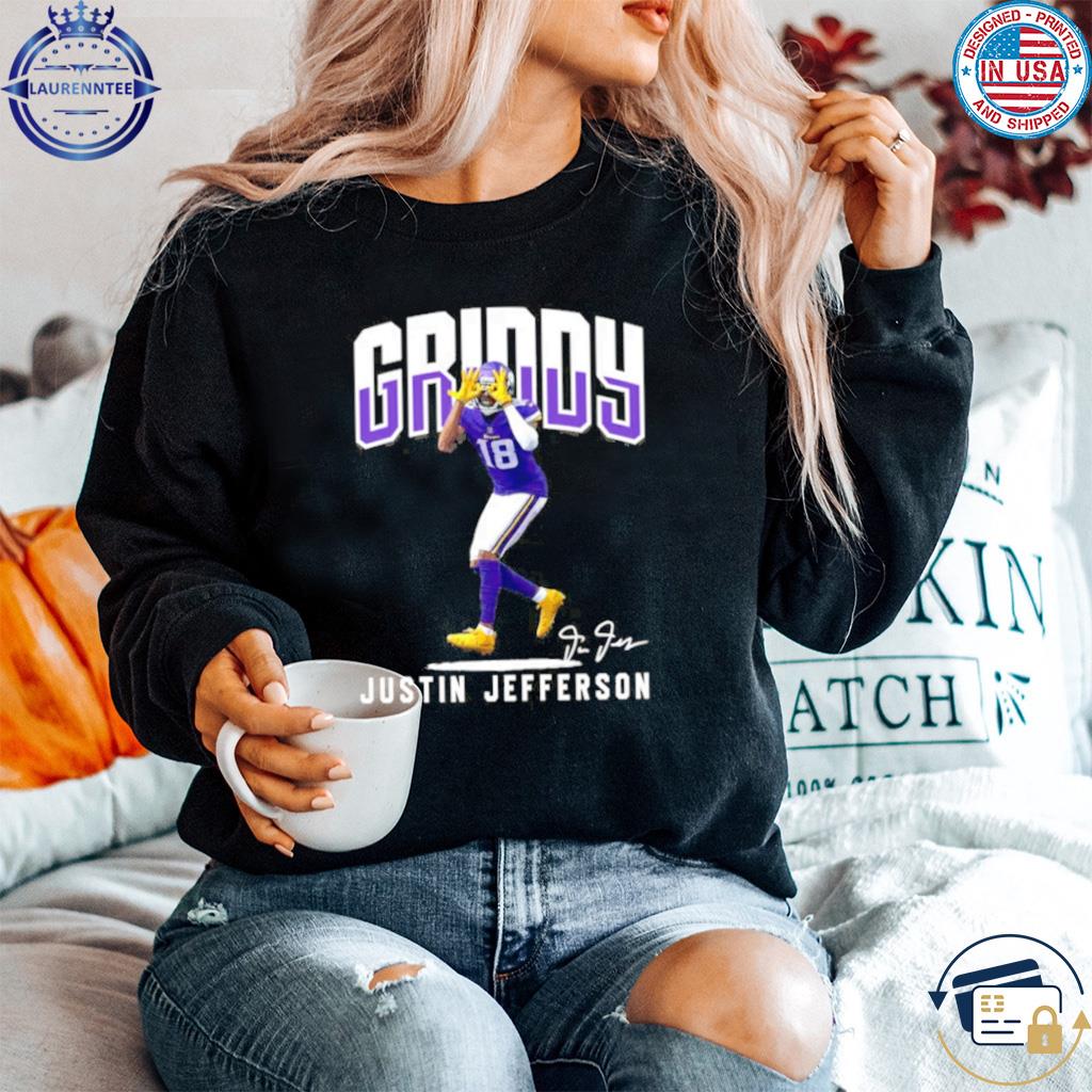 Justin Jefferson The Griddy shirt, hoodie, sweater, long sleeve