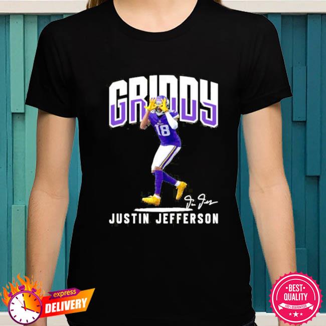 Official Justin jefferson Minnesota player Football T-shirt, hoodie, tank  top, sweater and long sleeve t-shirt