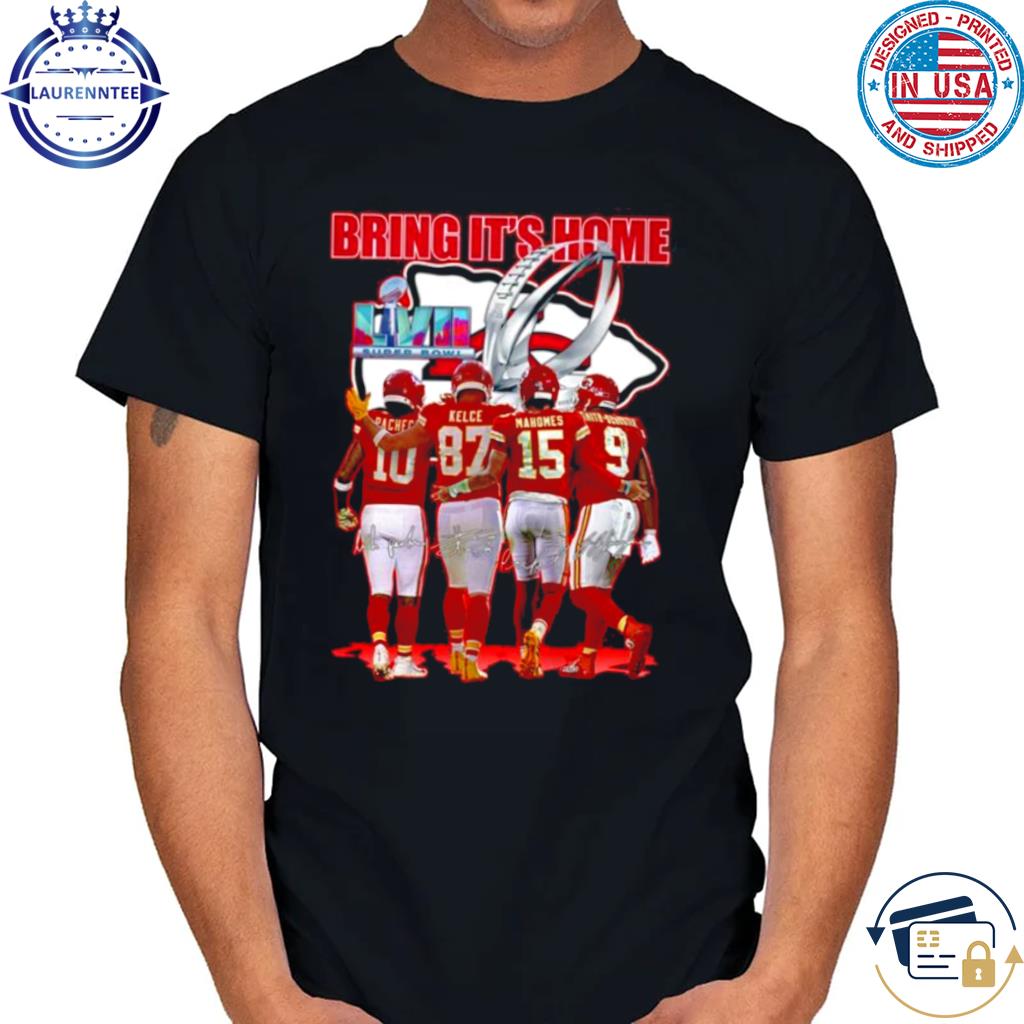 Kansas City Chiefs Bring It's Home LVII Super Bowl 2023 Shirt - Limotees