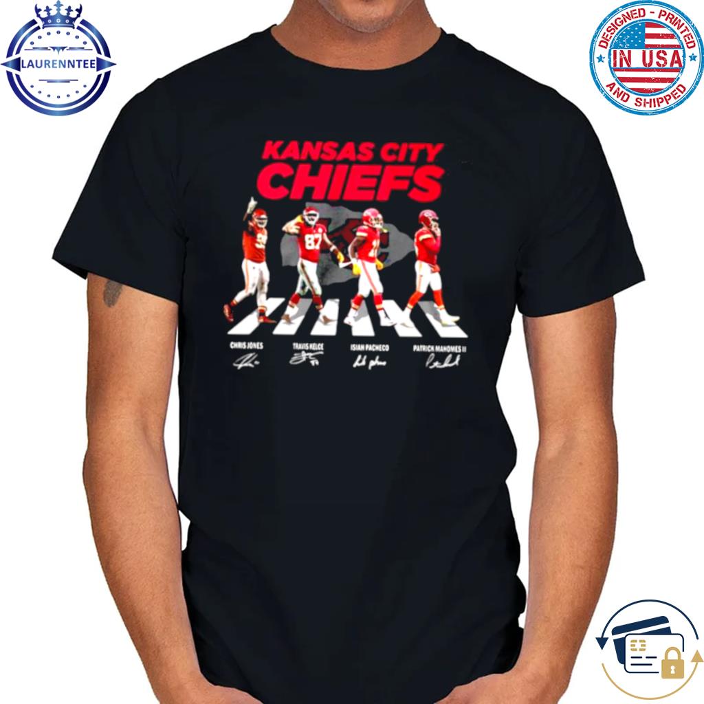 Kansas City Chiefs Crosswalk Signatures 2023 Shirt