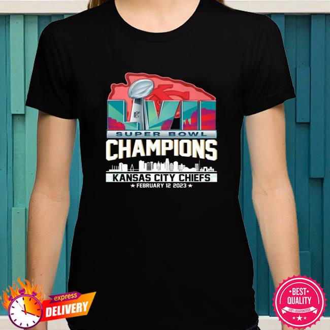 LVII Super Bowl Champions Kansas City February 12 2023 T Shirt