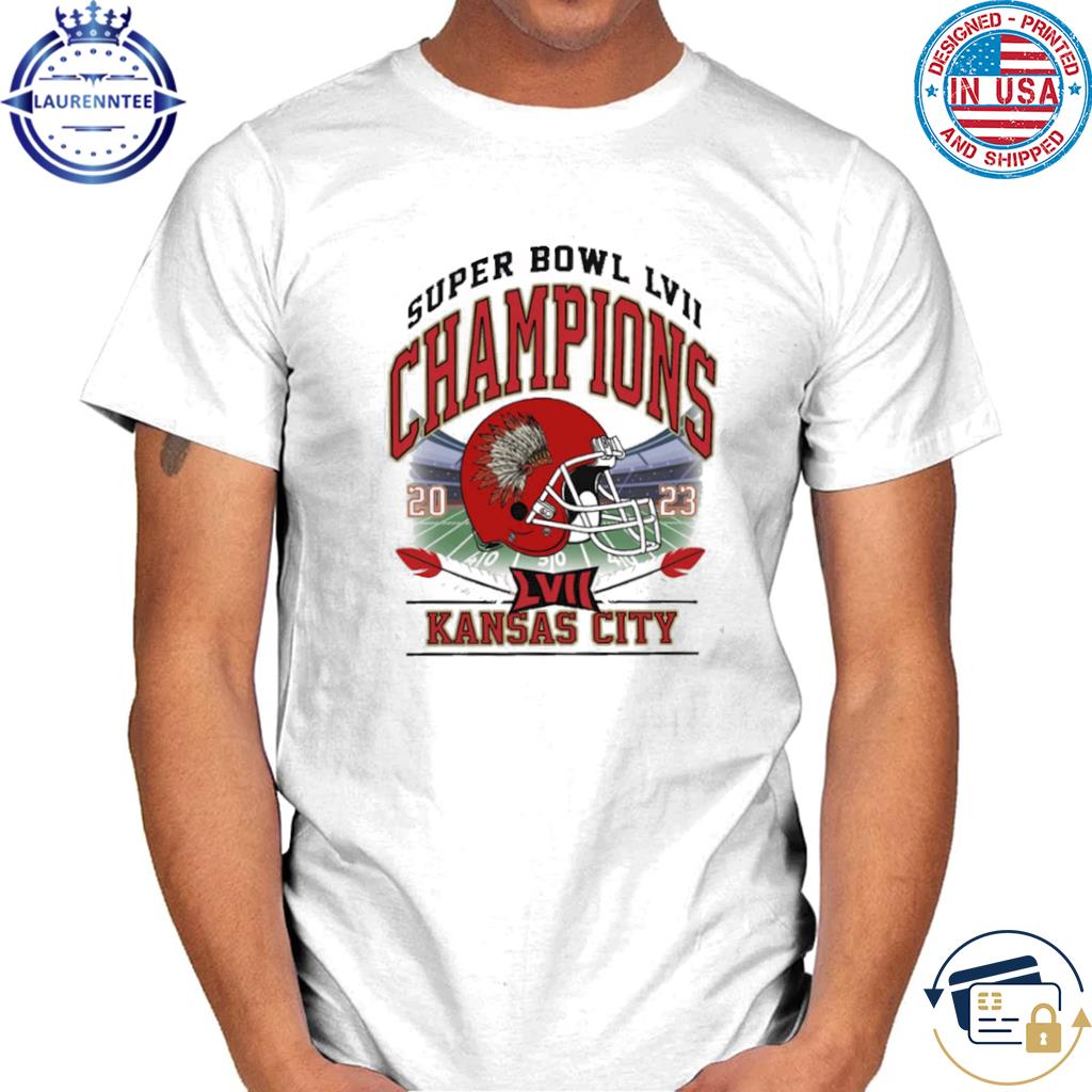 Kansas City Chiefs Super Bowl LVII Champions 2023 White Shirt