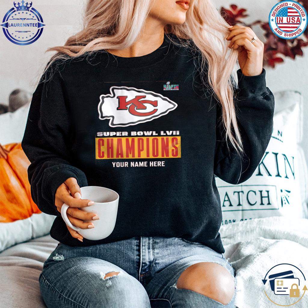 LVII Super Bowl Kansas City Chiefs Champions All name player shirt, hoodie,  sweater, long sleeve and tank top