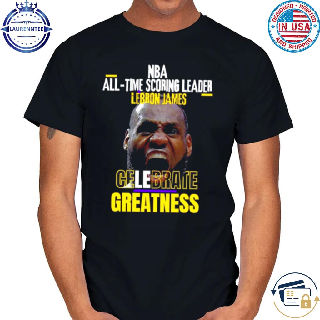 LeBron James All Time Scoring MVP NBA Basketball Shirt