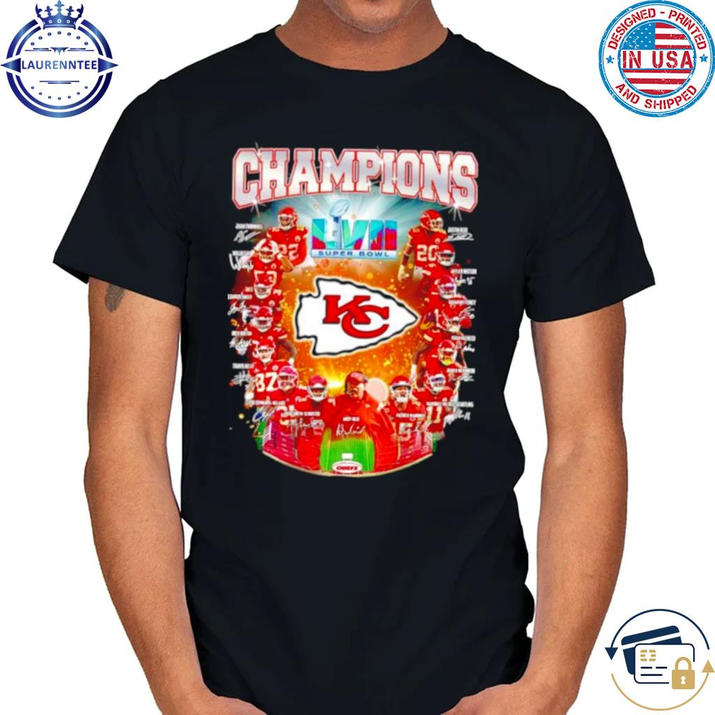 Buy Kansas City Chiefs Team Signature Super Bowl LVII Champions