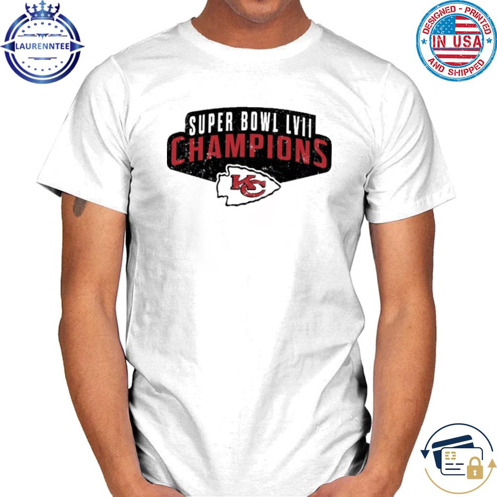 Majestic threads Kansas city Chiefs super bowl lvii champions local phrase  tri-blend shirt, hoodie, sweater, long sleeve and tank top