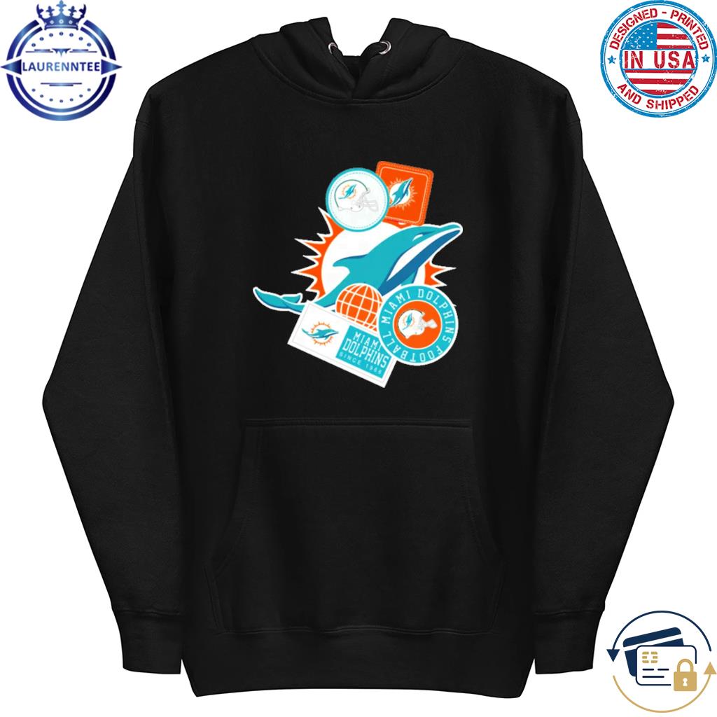 Miami dolphins new era slub front knot helmet logo shirt, hoodie, sweater,  long sleeve and tank top