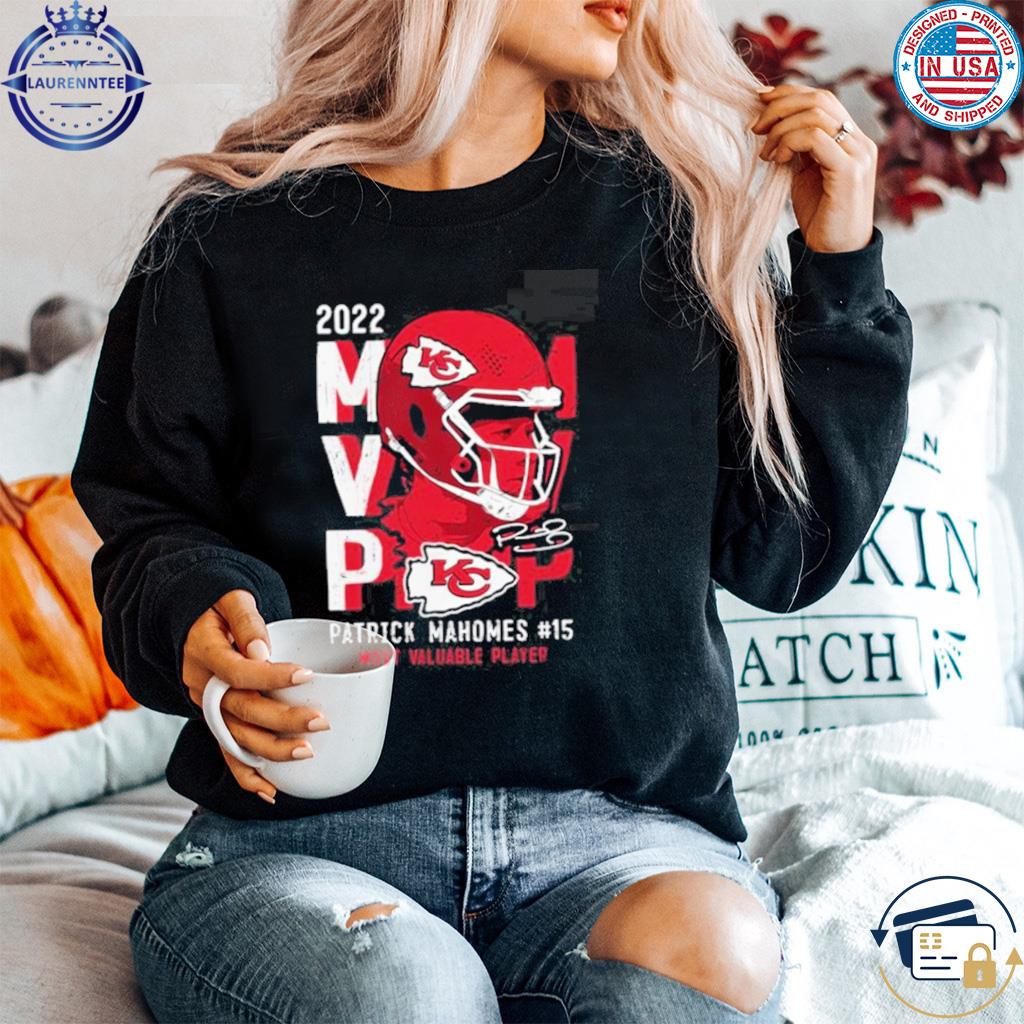 Most valuable player award patrick mahomes Chiefs shirt, hoodie, sweater,  long sleeve and tank top