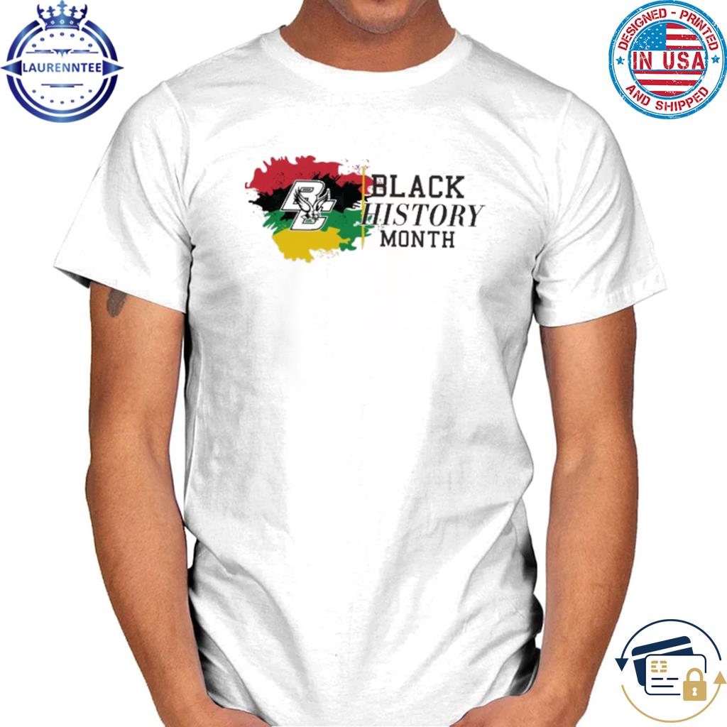 Ncaa boston college black history month shirt
