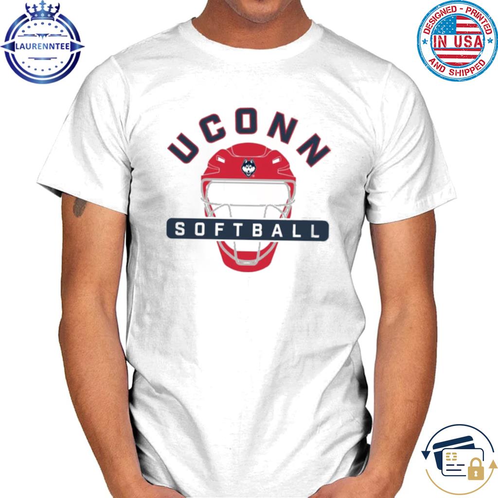 Ncaa uconn huskies team catcher softball shirt