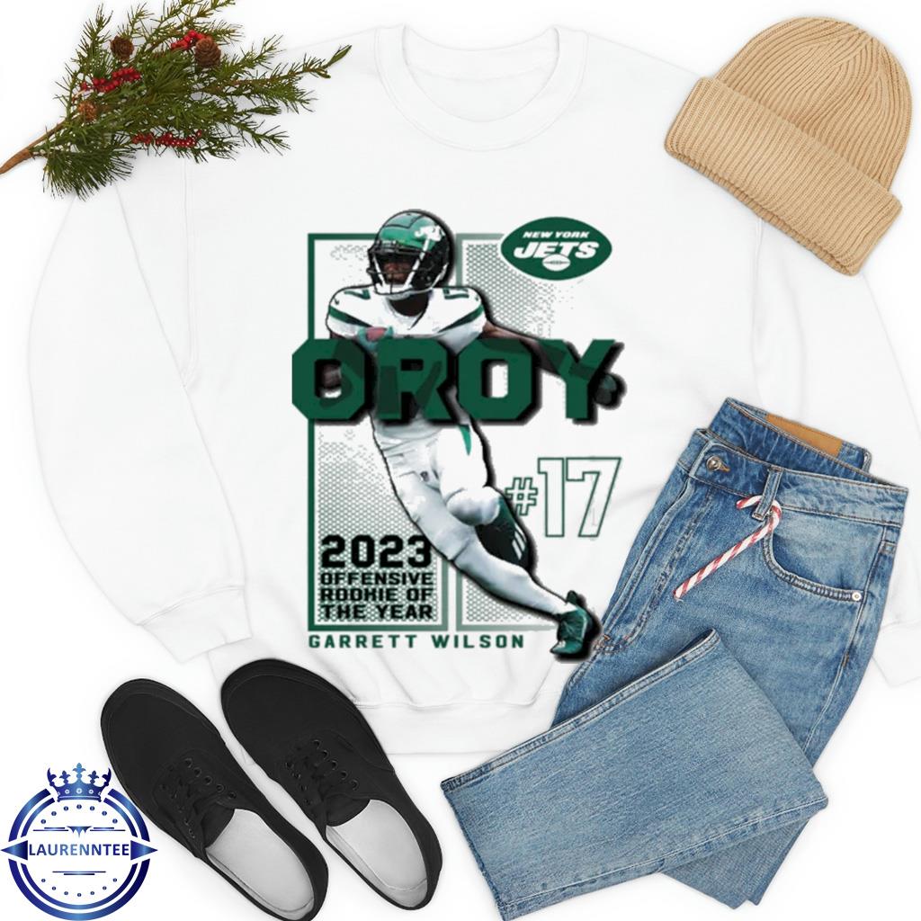 Garrett Wilson 17 New York Jets football player poster shirt, hoodie,  sweater, long sleeve and tank top