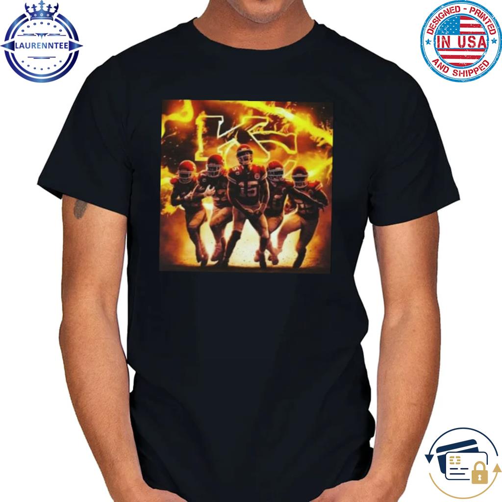 Buy Fire KC Chiefs Kanas City NFL Shirt For Free Shipping CUSTOM