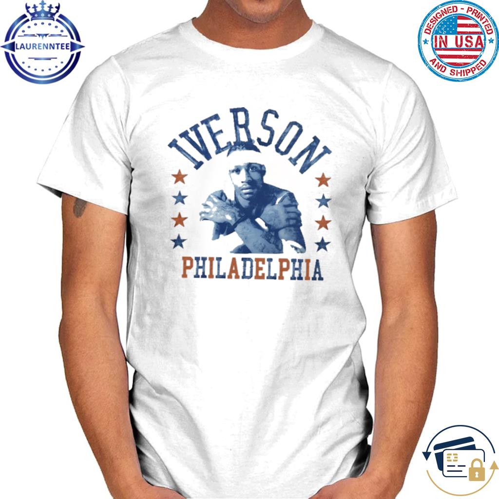 Official Allen iverson philadelphia shirt