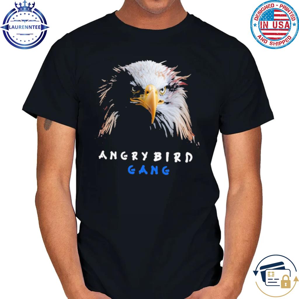 Official Angry bird gang eagle angry shirt