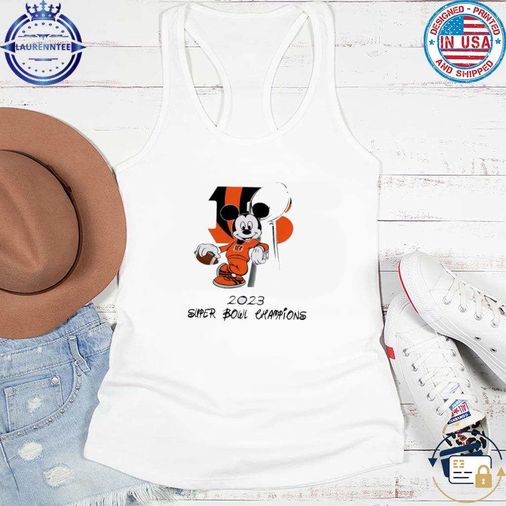 Cincinnati Bengals Mickey Super Bowl Champion T-Shirt