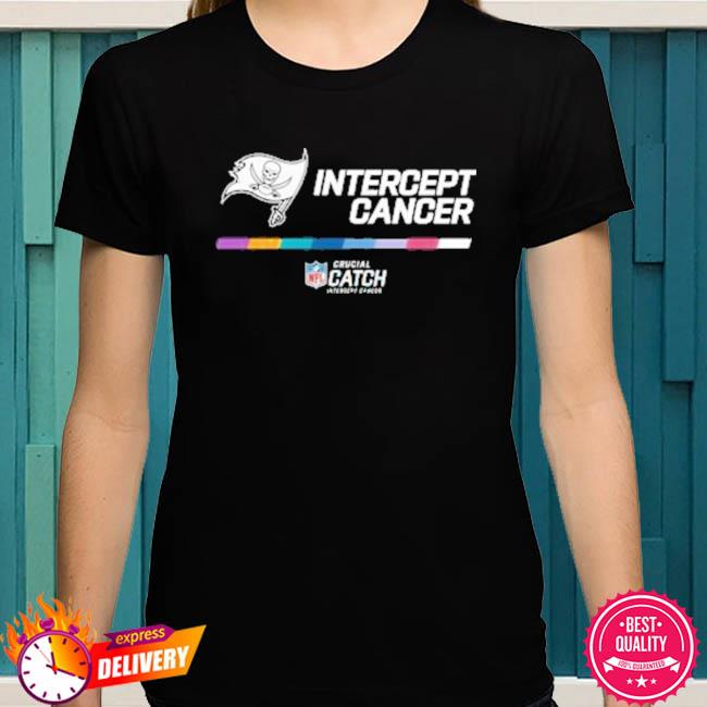 Tampa Bay Buccaneers NFL Crucial Catch Intercept Cancer shirt - Dalatshirt