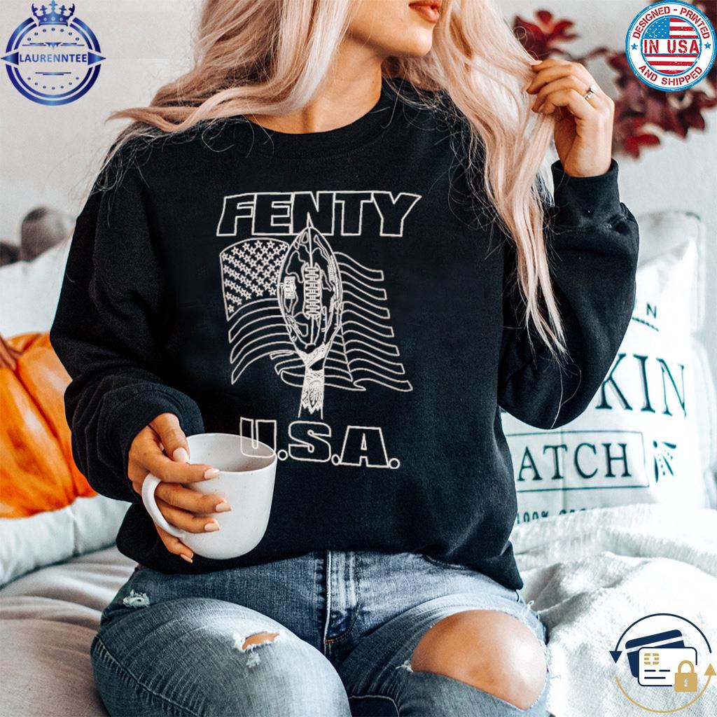 Official Fenty for mitchell & ness black super bowl lvii shirt, hoodie,  sweater, long sleeve and tank top