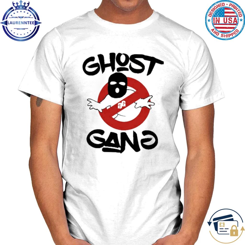 Official ghost gang white ghost gang shirt