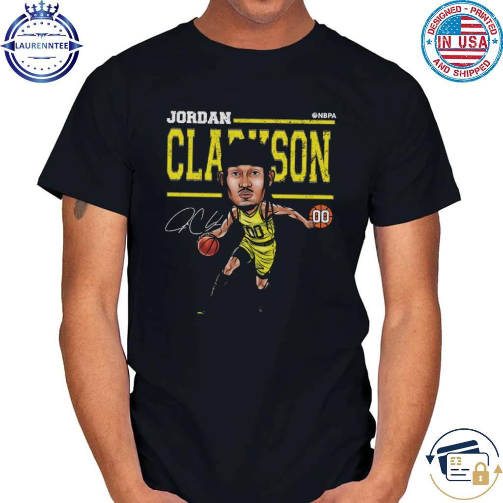 Official Jordan clarkson utah cartoon signature shirt