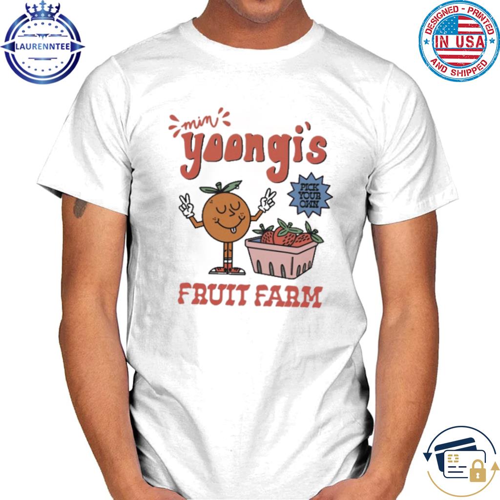 Official Min yoongi's fruit farm shirt