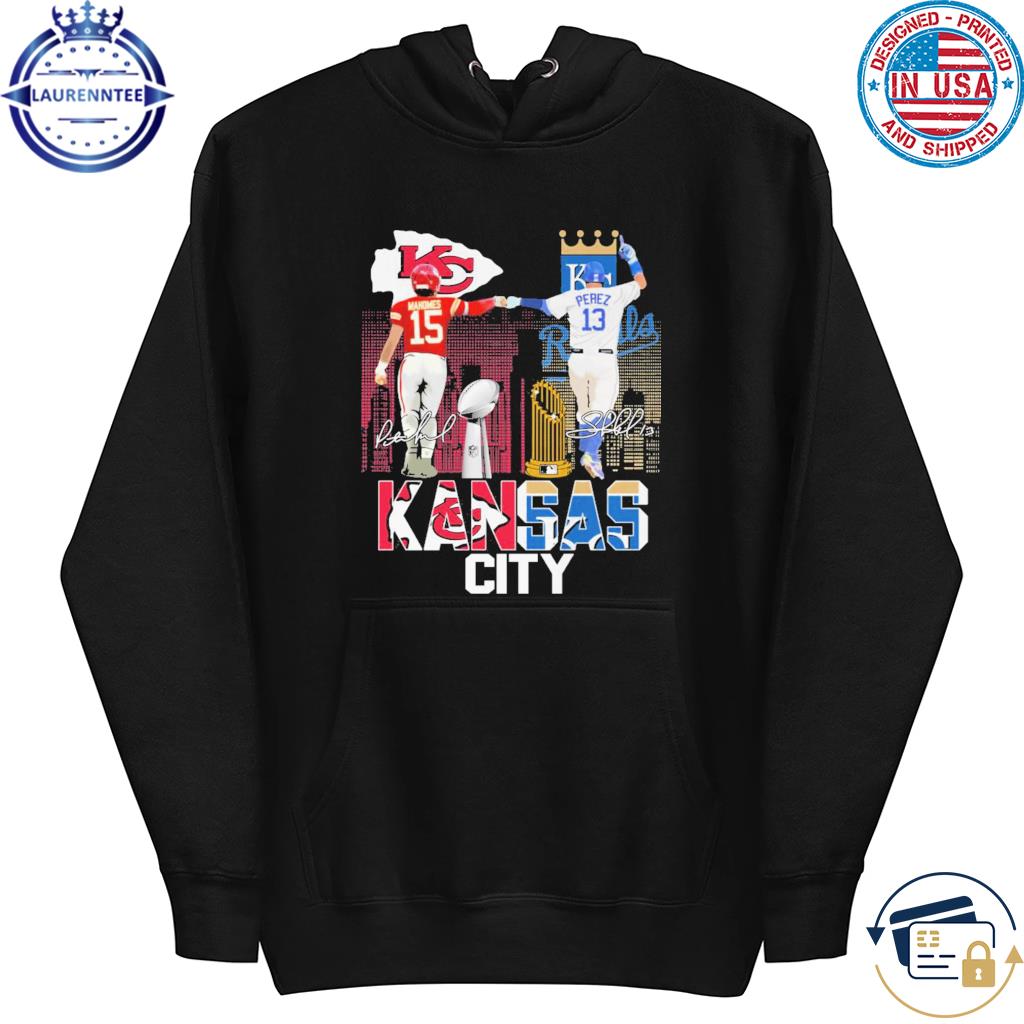 Patrick mahomes and perez Kansas city 2023 signatures shirt, hoodie,  sweater, long sleeve and tank top