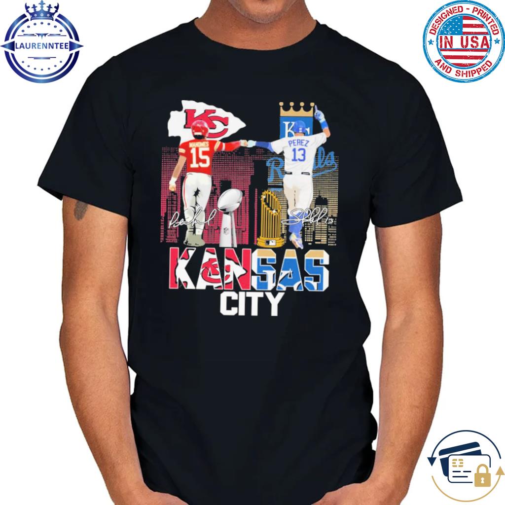 Funny Kansas City Patrick Mahomes and Perez signaturess shirt, hoodie,  longsleeve tee, sweater