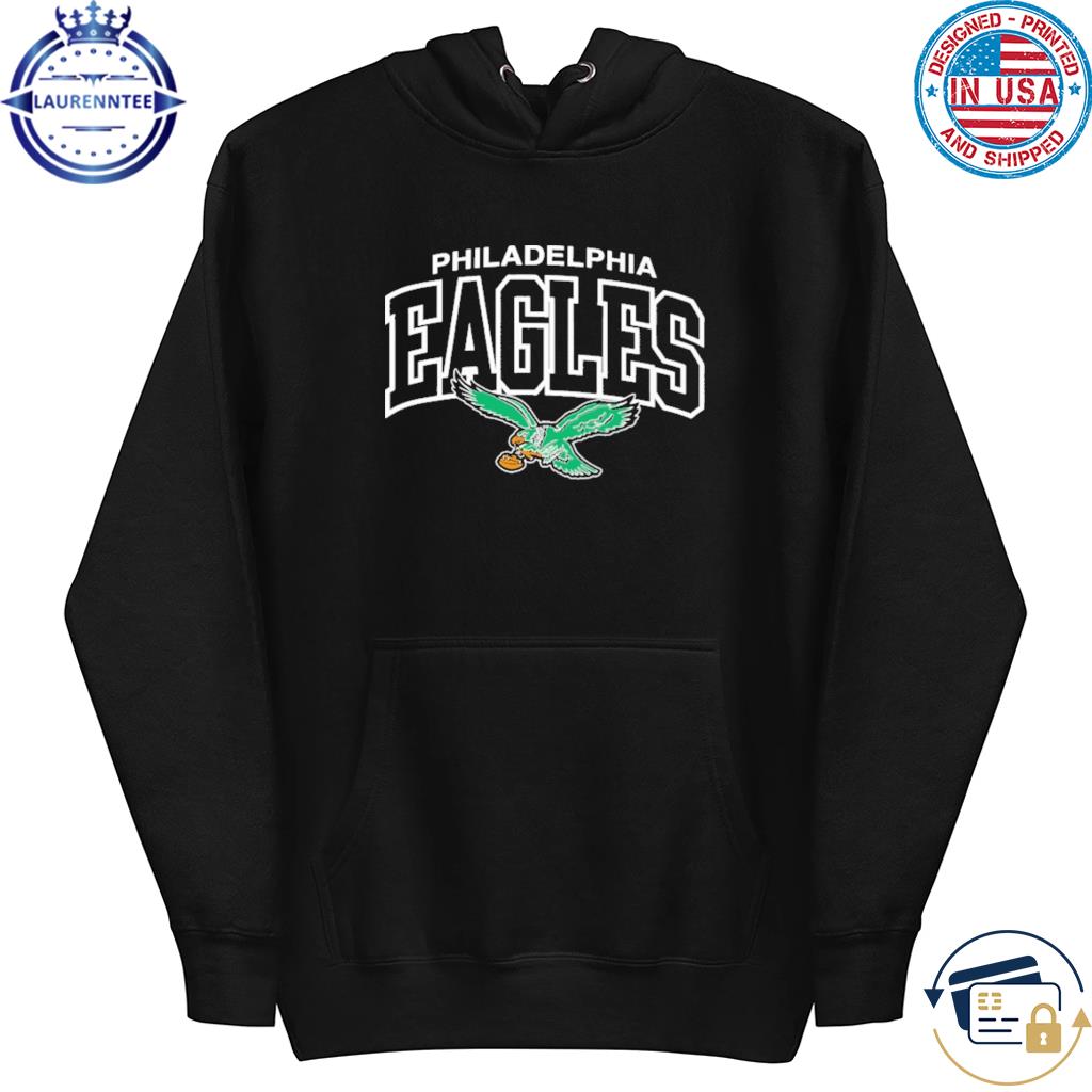Philadelphia Eagles Mitchell & Ness Hoodie Sweatshirt Vtg